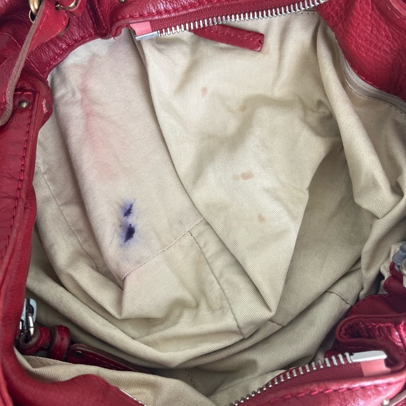 Chloe Paddington Red Leather Handbag Y2K - Picture 14 of 14